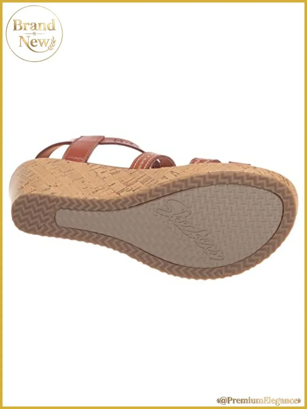 Beverlee Delicate Glow Wedge Sandal Faux Leather Vegan Luxe Foam Slingback